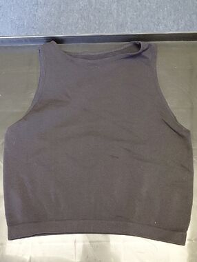 FP Movement -Essential Black Cropped Tank Top